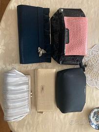 Pochette e trousse varie