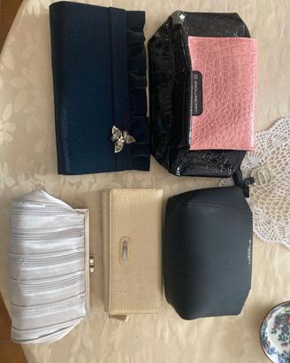 Pochette e trousse varie
