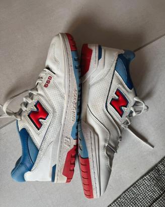 New balance 550 (gialle-blu e rosse)
