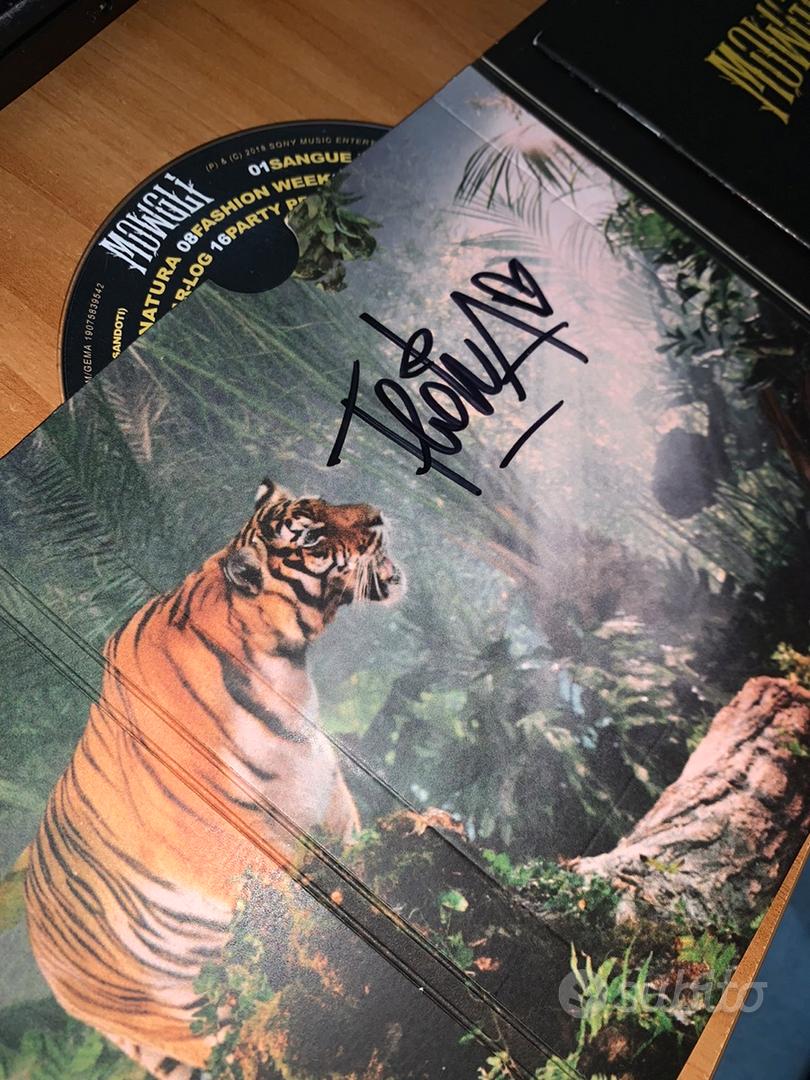 Cd MOWGLI autografato TEDUA - Musica e Film In vendita a Roma