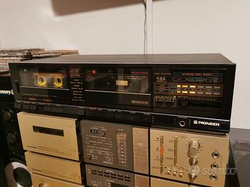 🎵 Pioneer piastra doppia cinghie nuove 