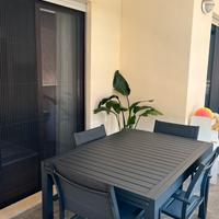 Tavolo da giardino allungabile +6 poltrone