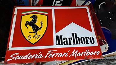 Insegna Ferrari Smaltata 