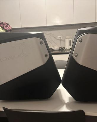 VALIGIE ORIGINALI HONDA CON GANCI PER TRANSAP 750