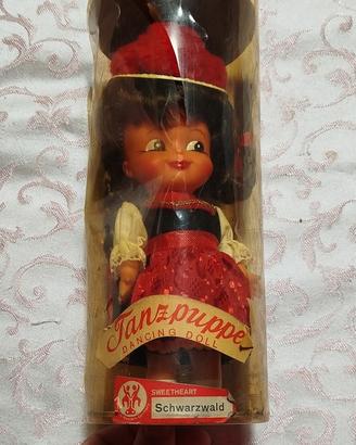 Bambola Fellner Schwarzwald Foresta Nera Vintage