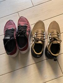 Due paia Nike e Puma