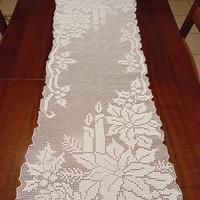 Centrotavola cotone fatto a mano