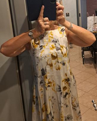 abito Twin Set by Simona Barbieri bianco con fant