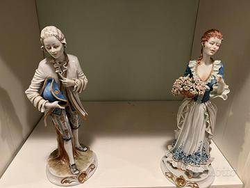 Due statue Capodimonte