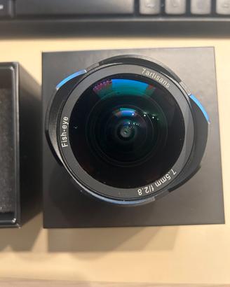 7artisans 7,5mm f2.8 fisheye m4/3