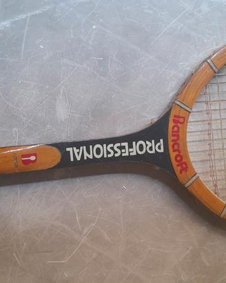 racchetta tennis Bancroft vintage collezionismo 