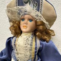 Bambola da collezione - ceramica anni '50 40cm