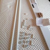 Bastone asta tende bianca singola Ikea BEKRAFTA