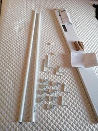 Bastone asta tende bianca singola Ikea BEKRAFTA