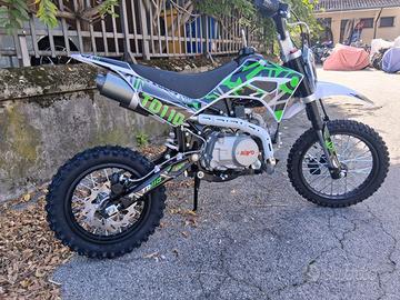 PIT BIKE AUTOMATICA KAYO TD110 RUOTE 14/12
