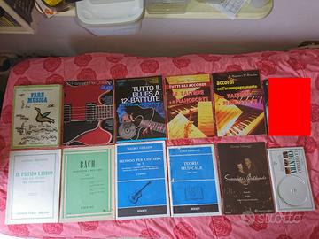 Libri musica teoria metodi chitarra basso tastiere