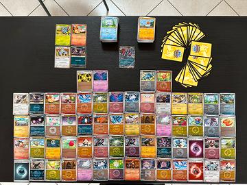 Lotto 300 carte Pokemon Ascesa Eroica