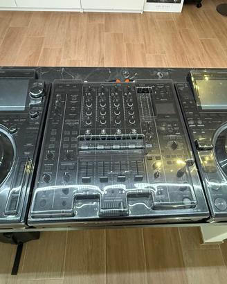 COPPIA CDJ PIONEER 3000 con decksaver
