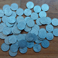 70 monete da 10 lire spighe