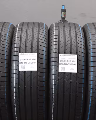 4 Pneumatici 215/65 R16 Bridgestone Turanza 6 Enli