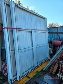 3 portoni basculanti usati varie misure 