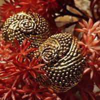 Orecchini Vintage Oro Satellite Paris 