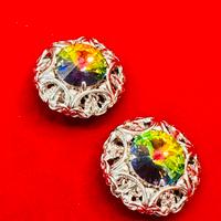 Orecchini vintage cristallo