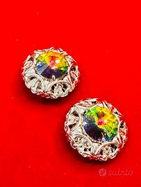 Orecchini vintage cristallo