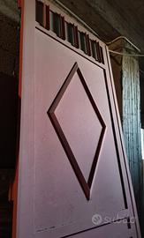 Portone in ferro 4 ante pari al nuovo