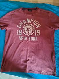 T-shirt "Champion" bordeaux
