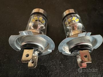 Coppia lampade led H7 6000K