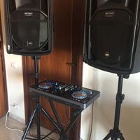 Casse Rcf + Pioneer r1 + microfoni Shure