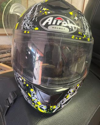 Casco integrale Airoh Taglia M Nero/Giallo