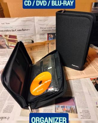 2 Organizer per CD e/o DVD e/o Blu-Ray