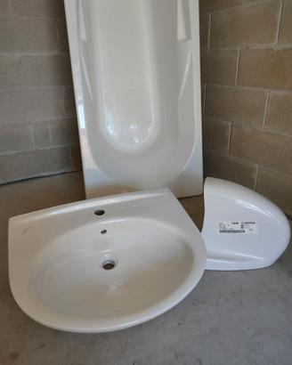 Vasca e lavandino mai usati