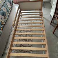 Lettino Ikea Sniglar + Materasso Underlig