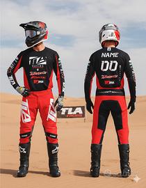 Abbigliamento motocross enduro quad personalizzato