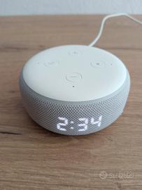 Alexa echo dot 3 gen con orologio 