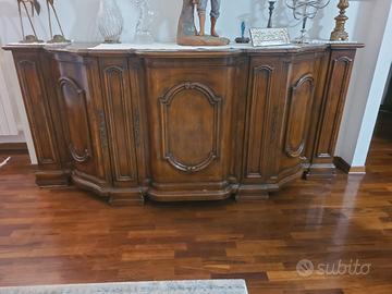 Madia classica in legno stile piemontese anni ’80