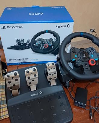 VOLANTE LOGITECH G29 CON PEDALIERA