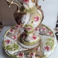 VASO VINTAGE ANNI 50 CON PIATTO