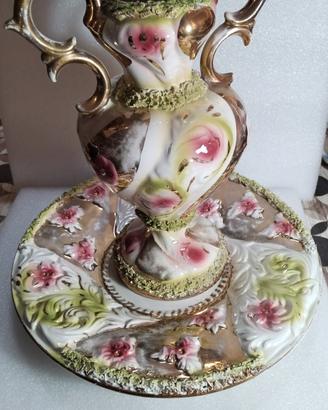 VASO VINTAGE ANNI 50 CON PIATTO