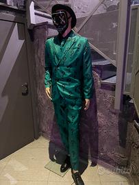 Cosplay Enigmista di Batman con maschera tg L