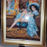 quadro fatto a punto croce 