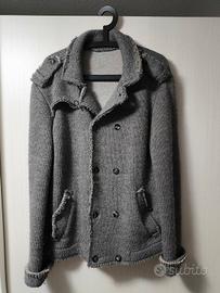 Giacca grigia doppiopetto