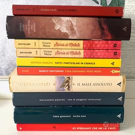 10 libri di autori italiani edizioni Mondadori