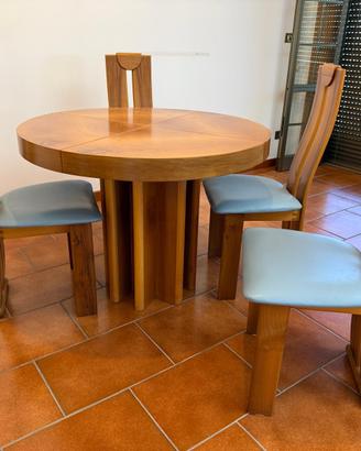 Tavolo da gioco Fratelli Gasperini + 4 sedie