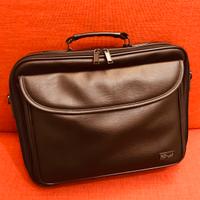 Borsa TRUST laptop/pc/portatile/tablet in PELLE