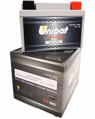 BATTERIA LITIO UNIBAT ult1b