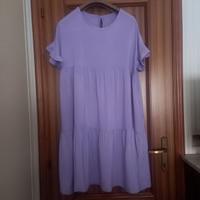 Vestito estivo color lilla oversize
